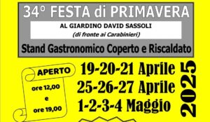 34^ Festa di PRIMAVERA 2025 – SOC. POLISPORTIVA PIENZA